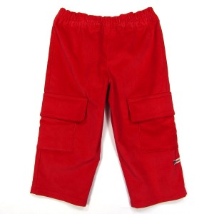Pantalon Rouge - Gorge en velours