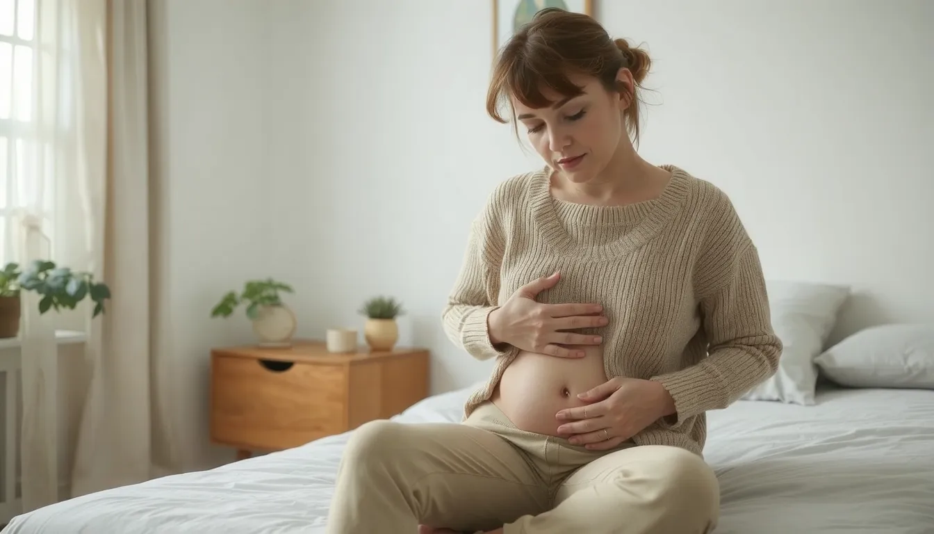 déni de grossesse ventre