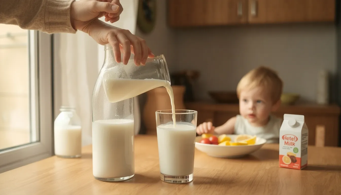 est ce que le lait fait grandir